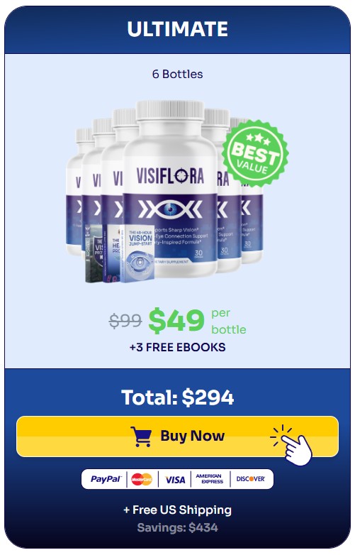VisiFlora 6 Bottle Price